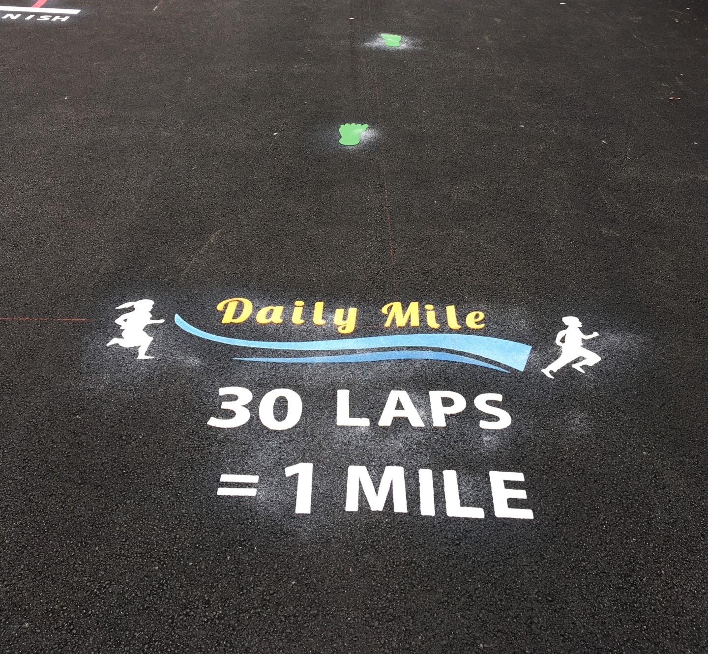Playground Markings Daily Mile