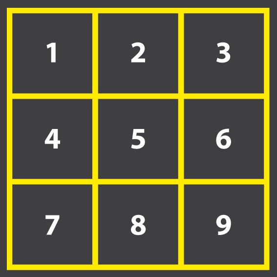 9 Square Game  3m x 3m