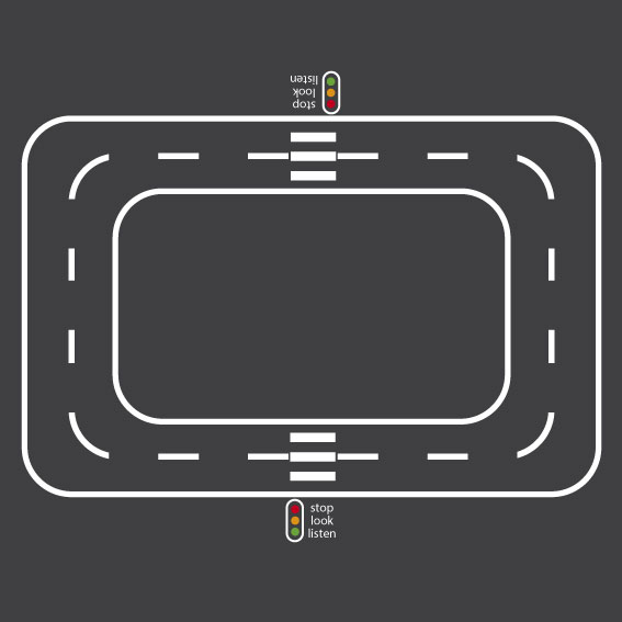 Roadway Rectangular 10m x 7m