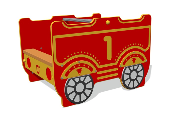 Steam Express Train Carriage 1