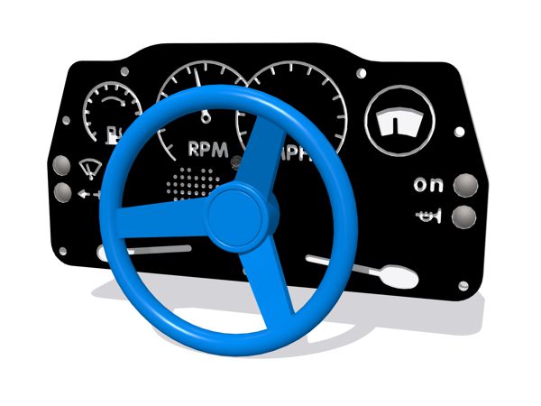 Terry The Tractor With Playtronic Dashboard