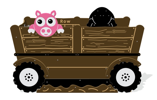 Terry the Tractor Activity Trailer