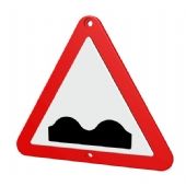 Uneven Road Street Sign