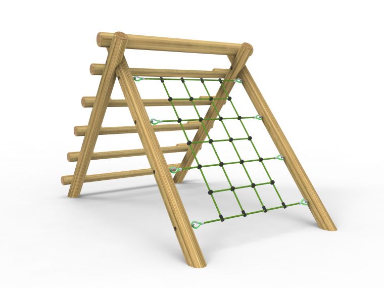A- Frame Log & Net Climber- Large