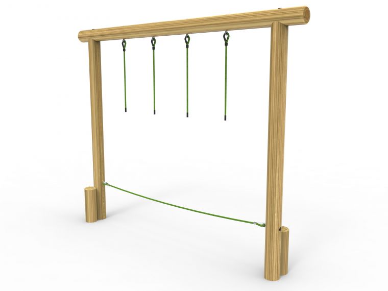 Hanging Rope Traverse