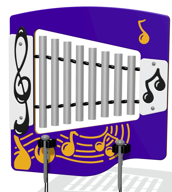 Ally Tube Glockenspiel Musical Play Panel