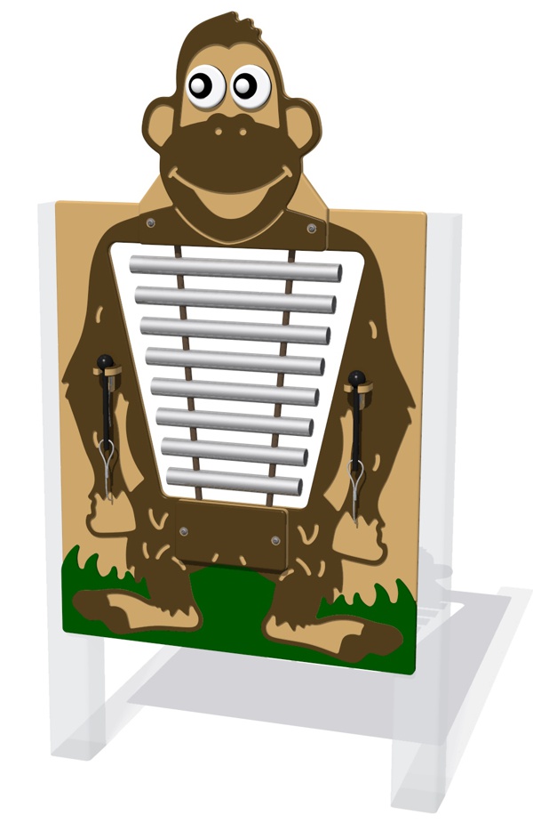 Mike the Monkey Musical Panel