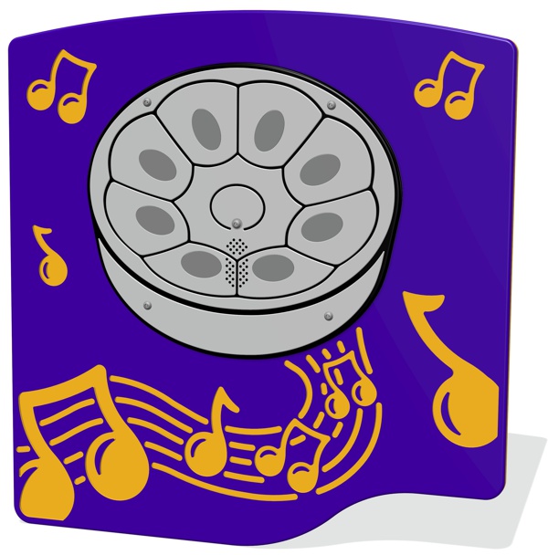 PlayTronic Steel Pan Musical Panel