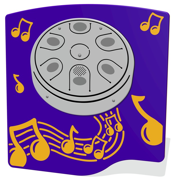 PlayTronic Tongue Drum Musical Panel