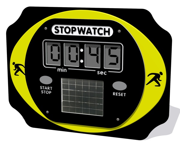 Play Tronic Solar Powered Stopwatch Panel