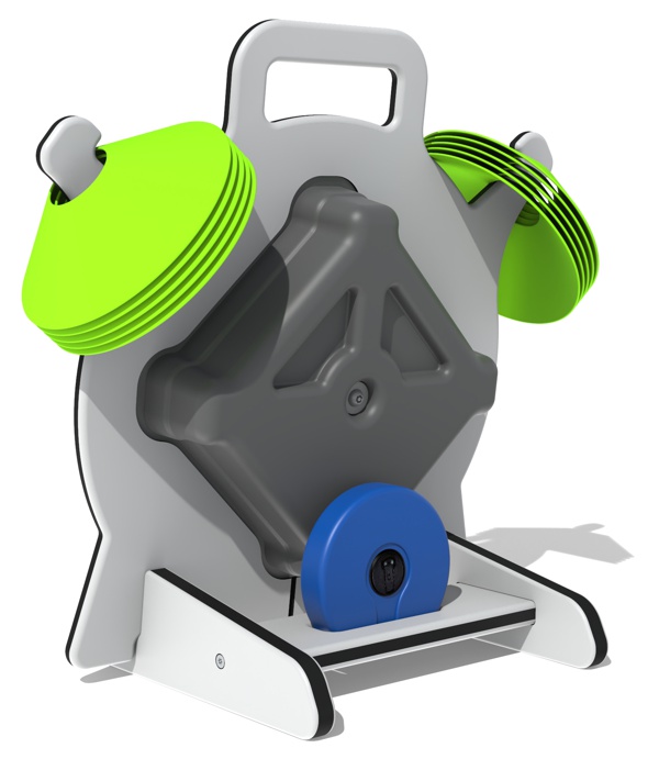 Portable Bleep Test (Back Illustration) 